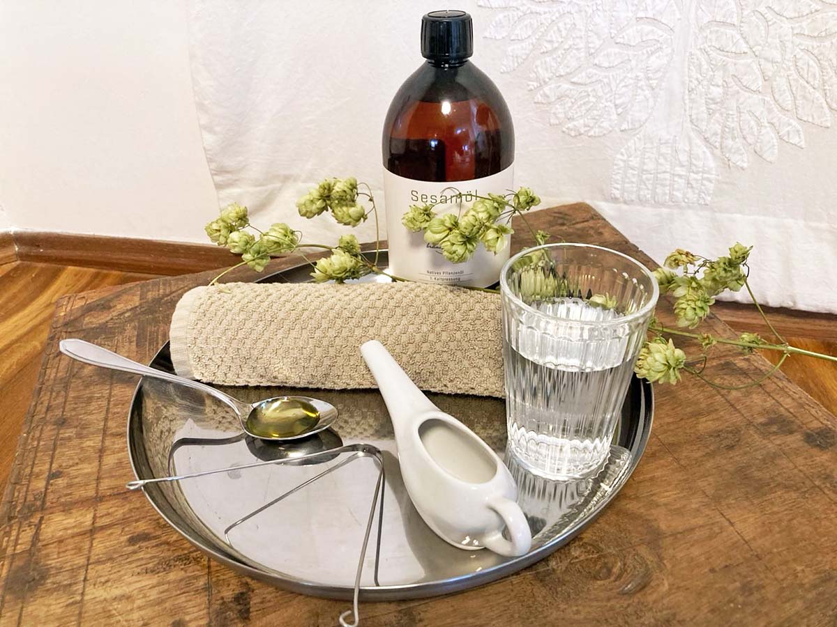Ayurvedisches Morgenritual